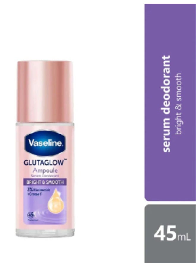 Vaseline Deodorant Dry Serum Bright & Smooth 45mL | Bright & Smooth Underarms - Image 1